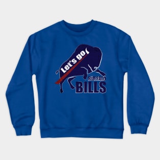 Let’s go Buffalo Bills Football Crewneck Sweatshirt